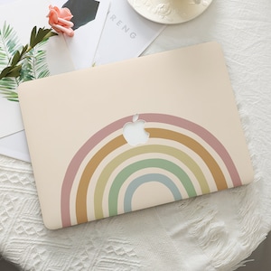 Rainbow Bridge Cute Macbook Hard Protective Case Laptop Cover for 2025 Mac Air 15/13/11 Inch A3240 Macbook Pro 13/14/15/16 2024 M4 M3 M2 M1