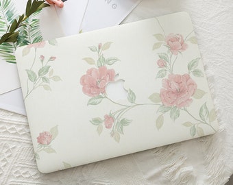 Classy Flower Minimalist MacBook Hard Protective Case Mac Laptop