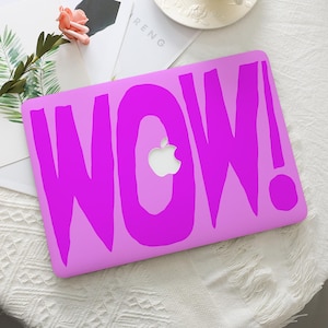 WOW Minimalist New Macbook Hard Protective Case Mac Laptop Cover for MacBook Air 15/13/11 MacBook Pro 16/15/14/13 Inch M1 M2 M3 M4 2022 2025