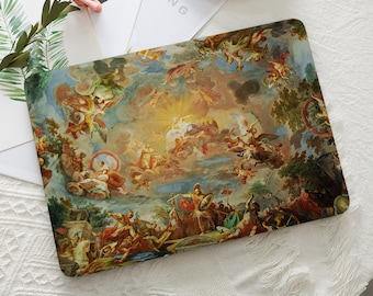 Renaissance Oil Painting Art Macbook Hard Protective Case Laptop Cover for 2026 Neo 13 Air 15/13/11 Mac Pro 16/15/14/13 inch M5 M4 M3 M2 M1