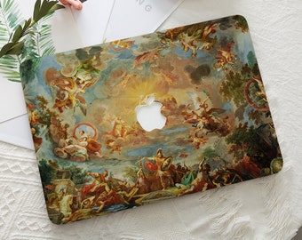 Renaissance Oil Painting Art Macbook Hard Protective Case Laptop Cover for 2026 Neo 13 Air 15/13/11 Mac Pro 16/15/14/13 inch M5 M4 M3 M2 M1