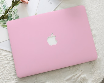 Gentle Sakura Pink Macbook Hard Protective Case Mac Laptop Cover for Macbook Air 11/13/15 Pro 13/14/15/16 Mac 12 Inch M1 M2 M3 M4 2024 2025