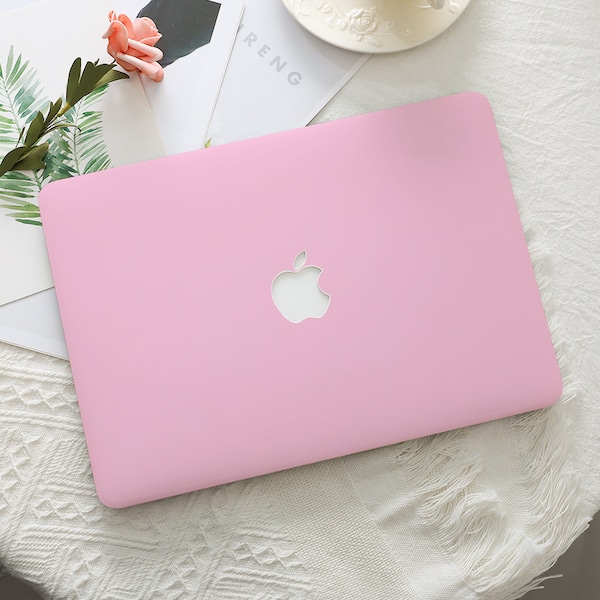 Gentle Sakura Pink New Pro Mac Hard Protective Case Laptop Cover for MacBook For Macbook Air 11/13 Pro 13/14/15/16 2008-2021 Inch A2779 Case
