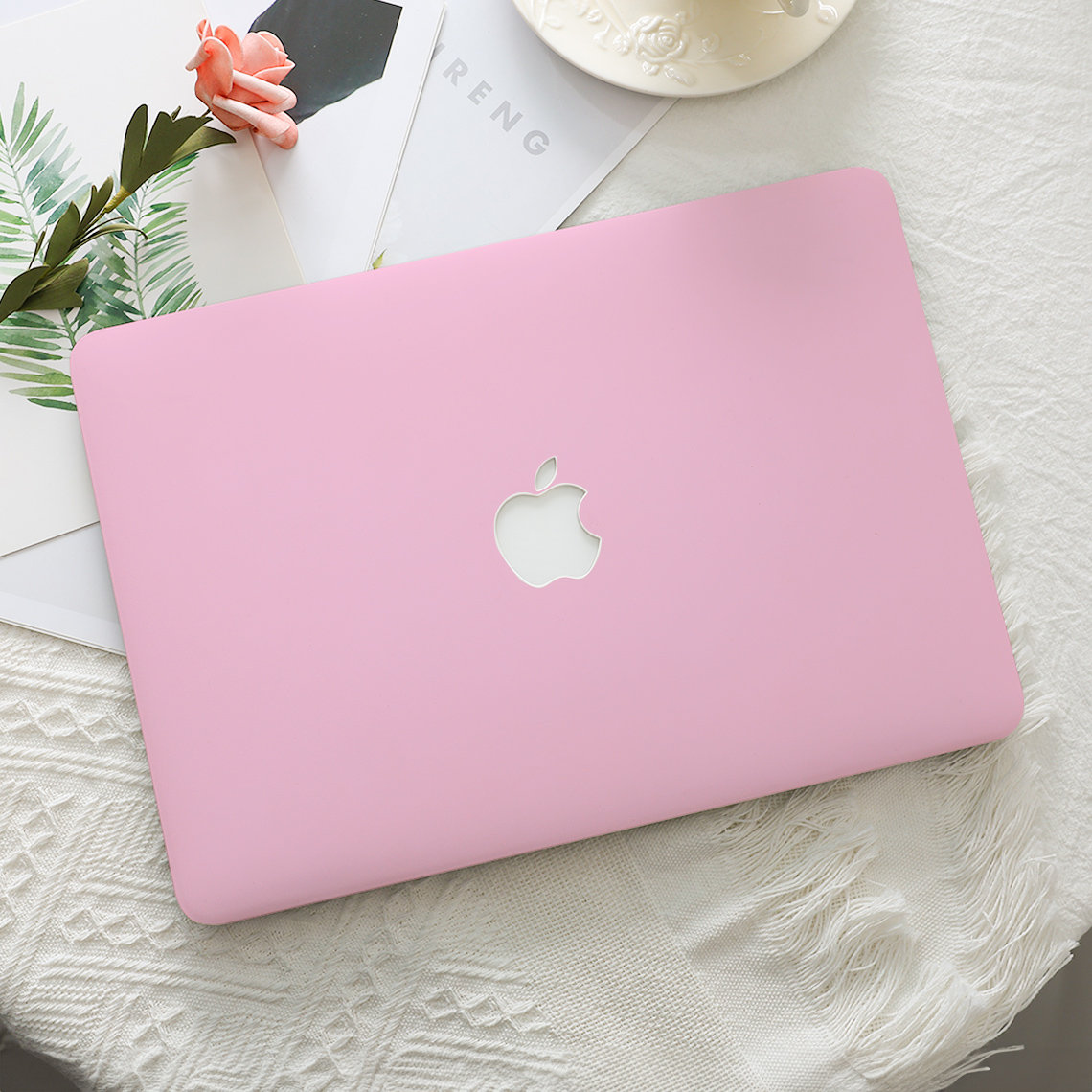 Dusty Rose Apple MacBook Skins