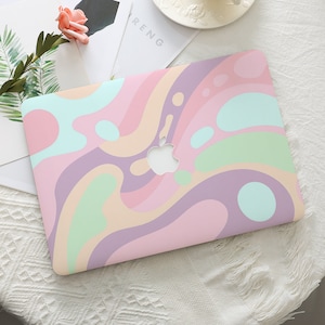 Colorful Abstract Simple Macbook Hard Protective Case Laptop Cover for 2026 Neo 13 Air 15/13/11 Mac Pro 16/15/14/13inch A3434 M5 M4 M3 M2 M1
