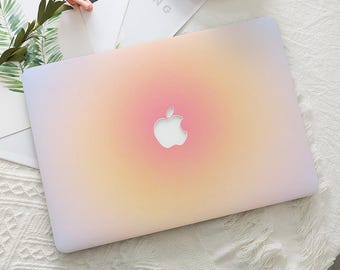 Hot Sun Gradient Macbook Protective Hard Case Laptop Cover for 2026 Neo 13 Air 15/13/11 Mac Pro 16/15/14/13 Inch A3429 A3426 M5 M4 M3 M2 M1