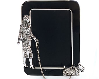 Tiffany & Co. Pewter Picture Frame, Valentine Gift, Unique