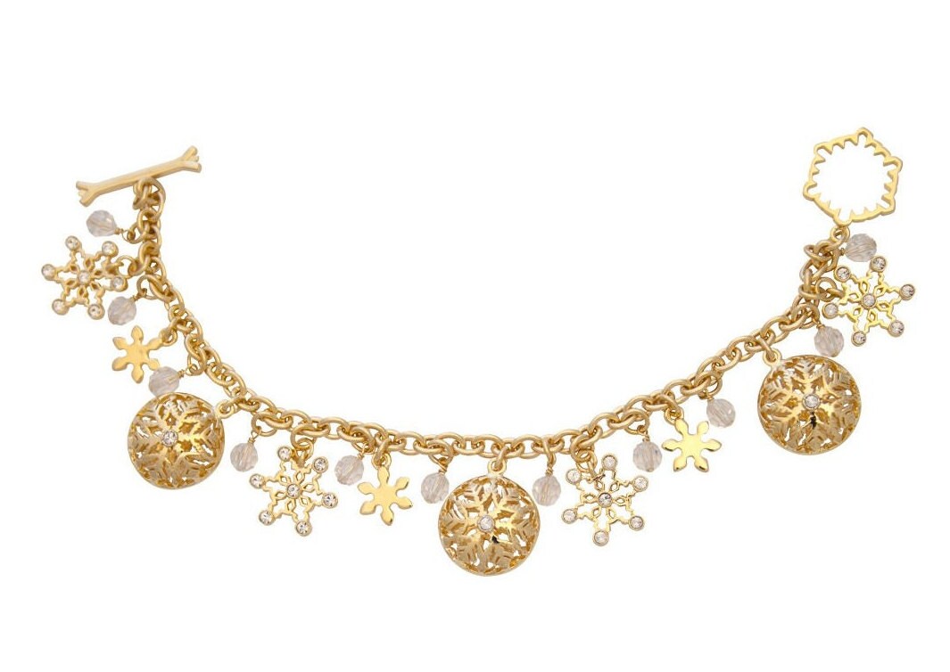 Bracciale Con Fiocco Di Neve E Zirconia Cubica Blu: Regolabile, Delicato, Placcato Oro Bianco | Regalo Di Natale Per Donne E Ragazze