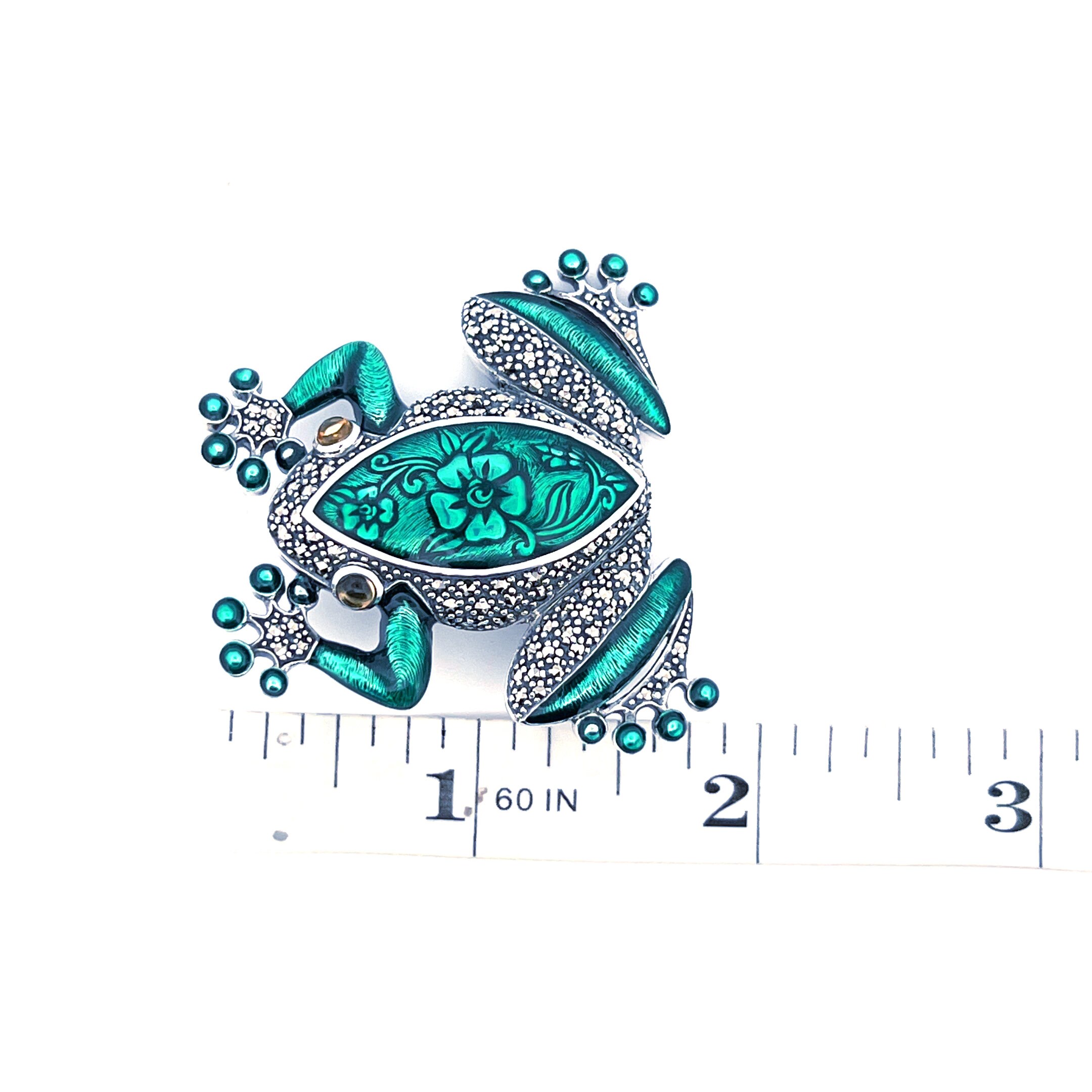Spilla Acrilica A Forma Di Rana – Verde Lime – Spilla Divertente E Colorata Per Risvolti, Cappelli E Borse