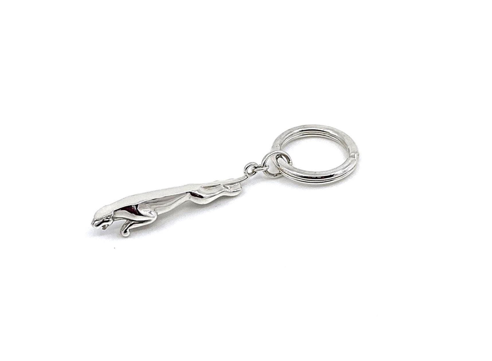 JAGUAR キーリング スターリングシルバー Jaguar Keyring 925 Sterling Silver English Hallmarks - Etsy