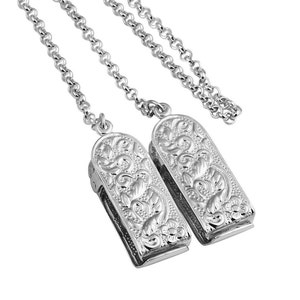 Porta tovaglioli in stile vittoriano in argento sterling 925 con punzoni inglesi di JewelAriDesigns