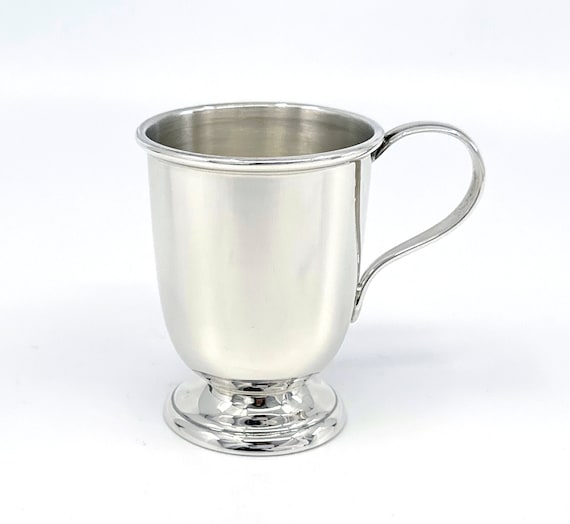 Plain Baby Cup 925 Sterling Silver English Hallmarks By JewelAriDesigns