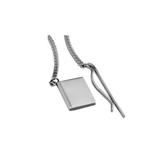 Book Charm On Chain Bookmark 925 Sterling Silver English Hallmarks By JewelAriDesigns