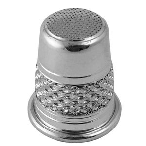 Mess Pattern Thimble Sterling Silver 925 English Hallmarks By JewelAriDesigns