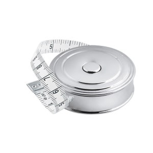 Metro a nastro in argento sterling 925 con punzoni inglesi e pulsante di JewelAriDesigns