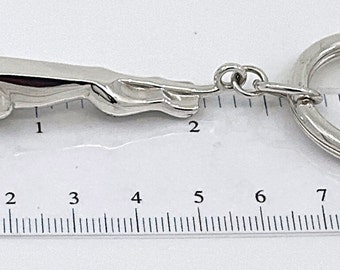 Portachiavi Jaguar AXLorange - Massiccio, Argento, Taglia M - Foto 12