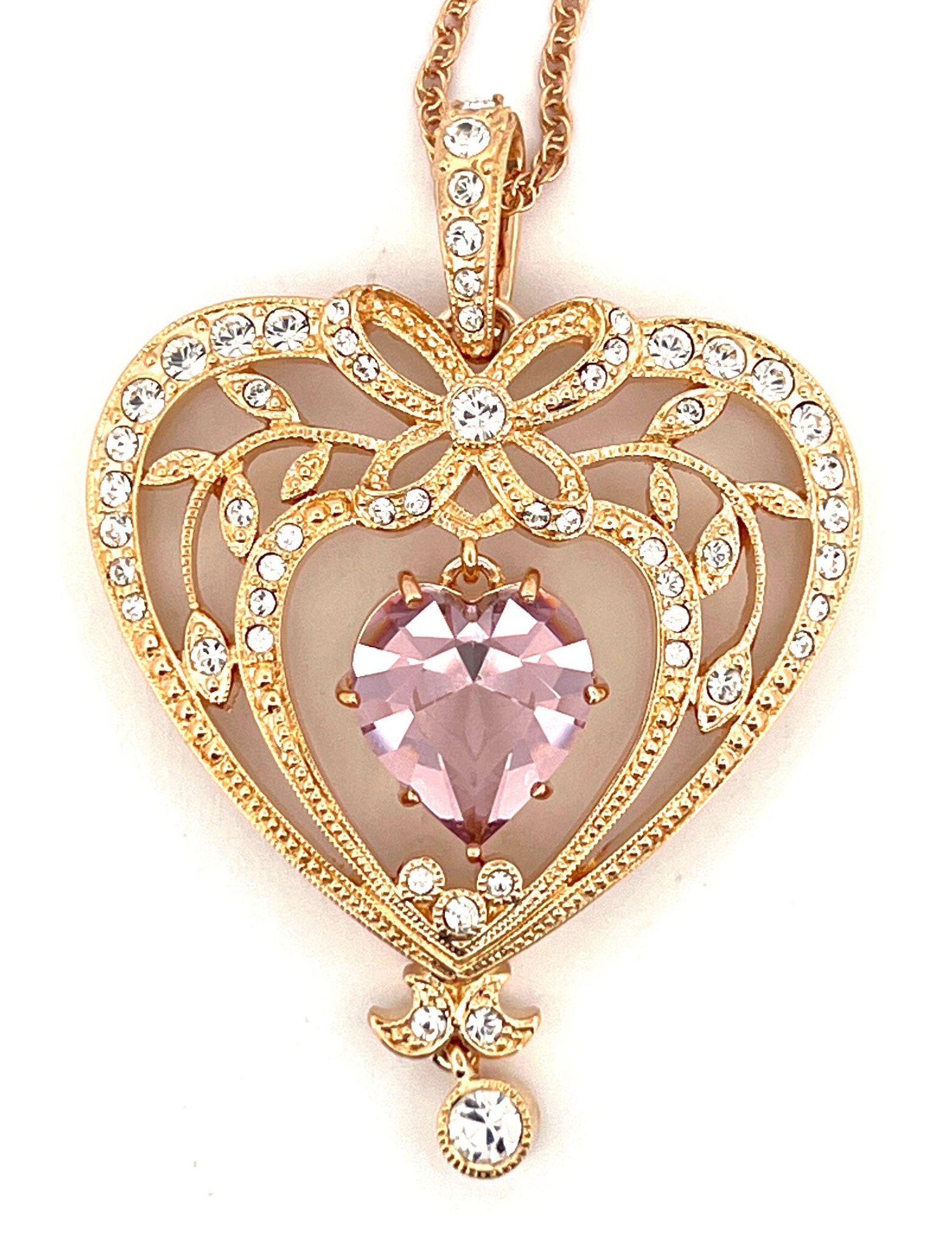 ★ROSEMONT★ 14K necklace (June birthstone) RS1311 June Birthstone Gold Plated Metal Alloy Necklace Set With