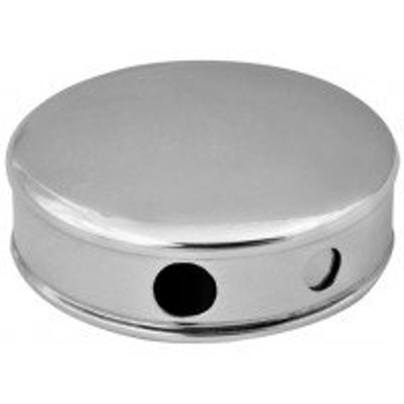 Runde Süßstoffspender Pillendose Viktorianischer Stil 925 Sterling Silber Englisch Hallmarks By JewelAriDesigns