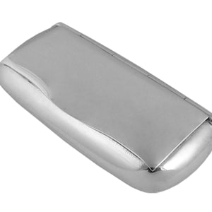 Plain Pill Box Snuff Box 925 Sterling Silver English Hallmarks By JewelAriDesigns