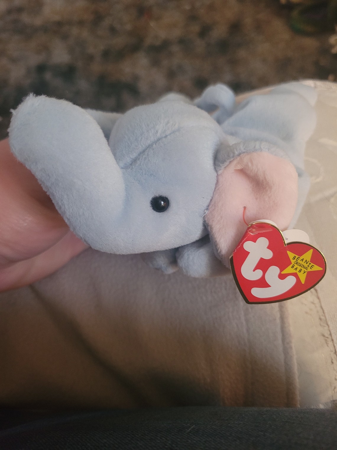 Rare 1995 Peanut Beanie Baby With Tag Erros Etsy