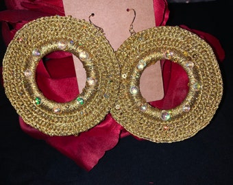 Boucles d'oreilles pendantes au crochet