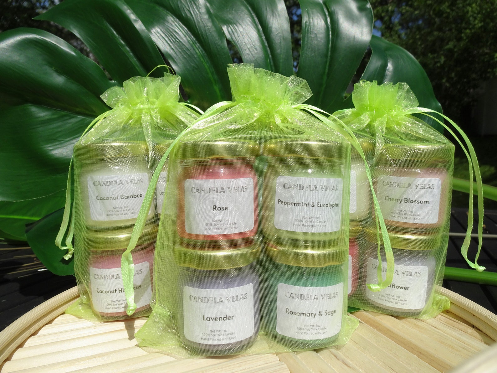 Mini Candles scented Soy Candles Stocking Stuffer Candle Etsy