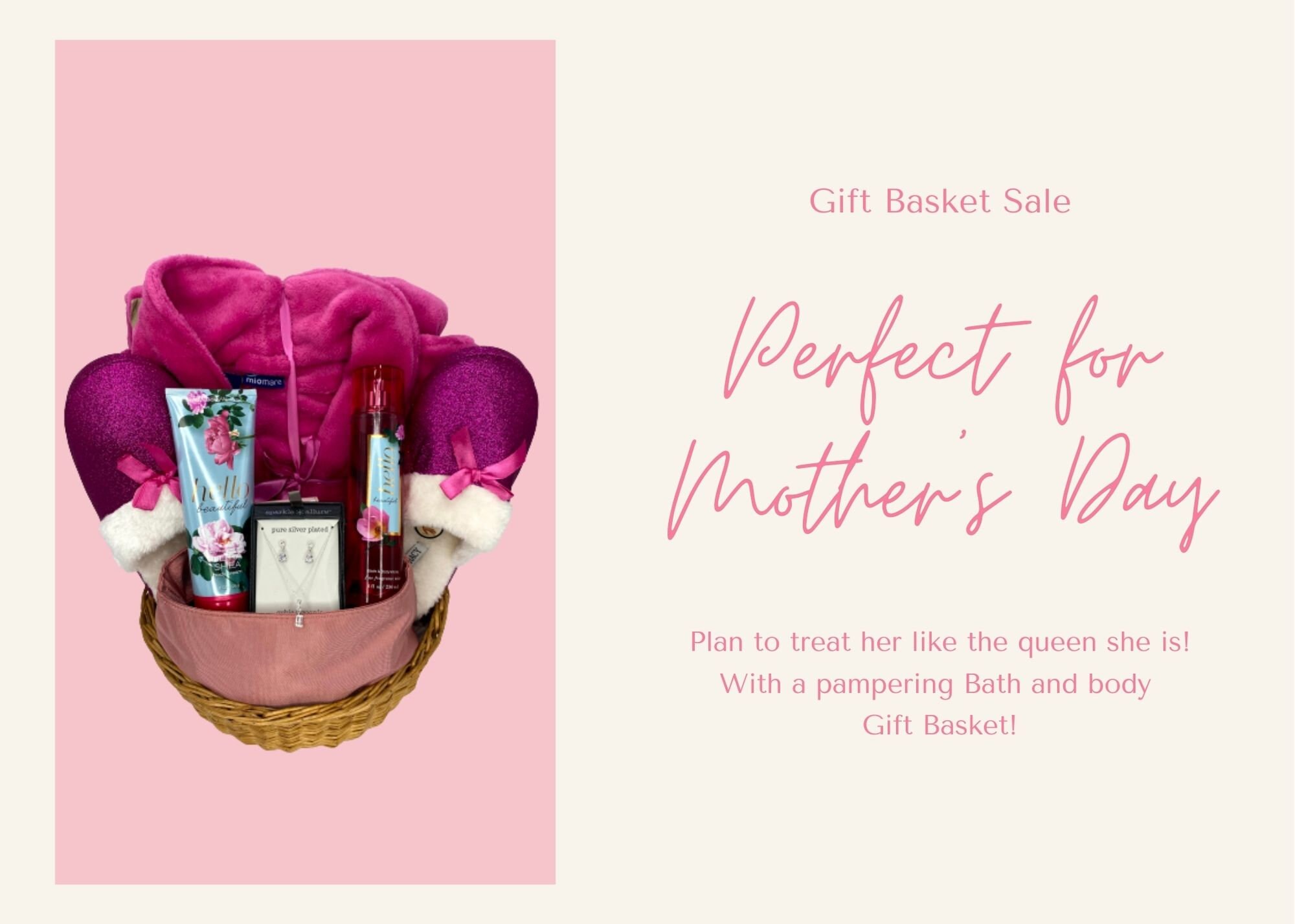 Bath and Body Works Themed Gift Baskets for Her. Perfect for Etsy