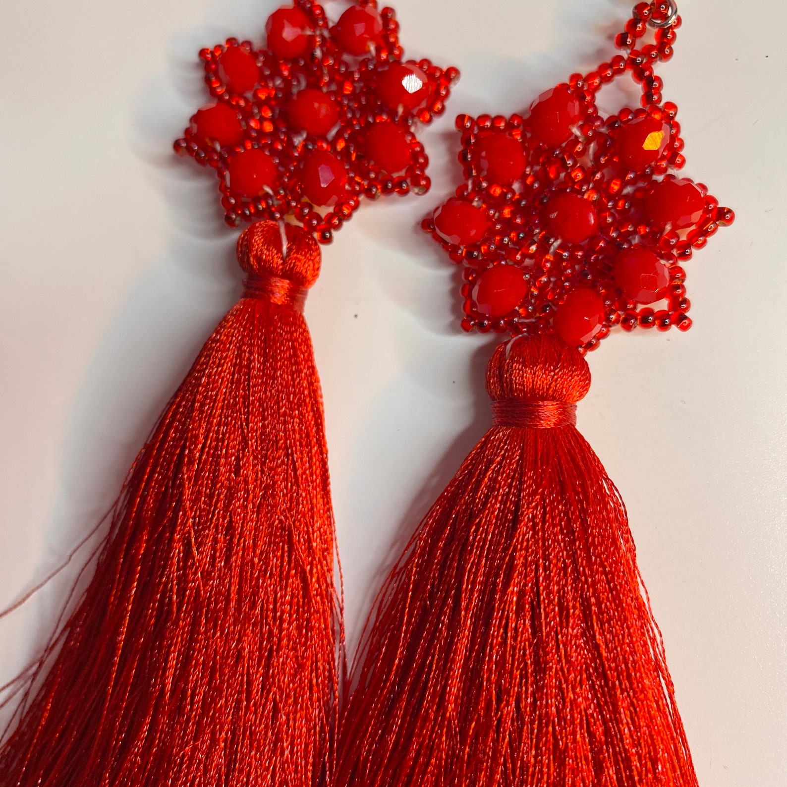 Mexican Tassel Earrings Mexican Handmade Shakira Pebble With Etsy