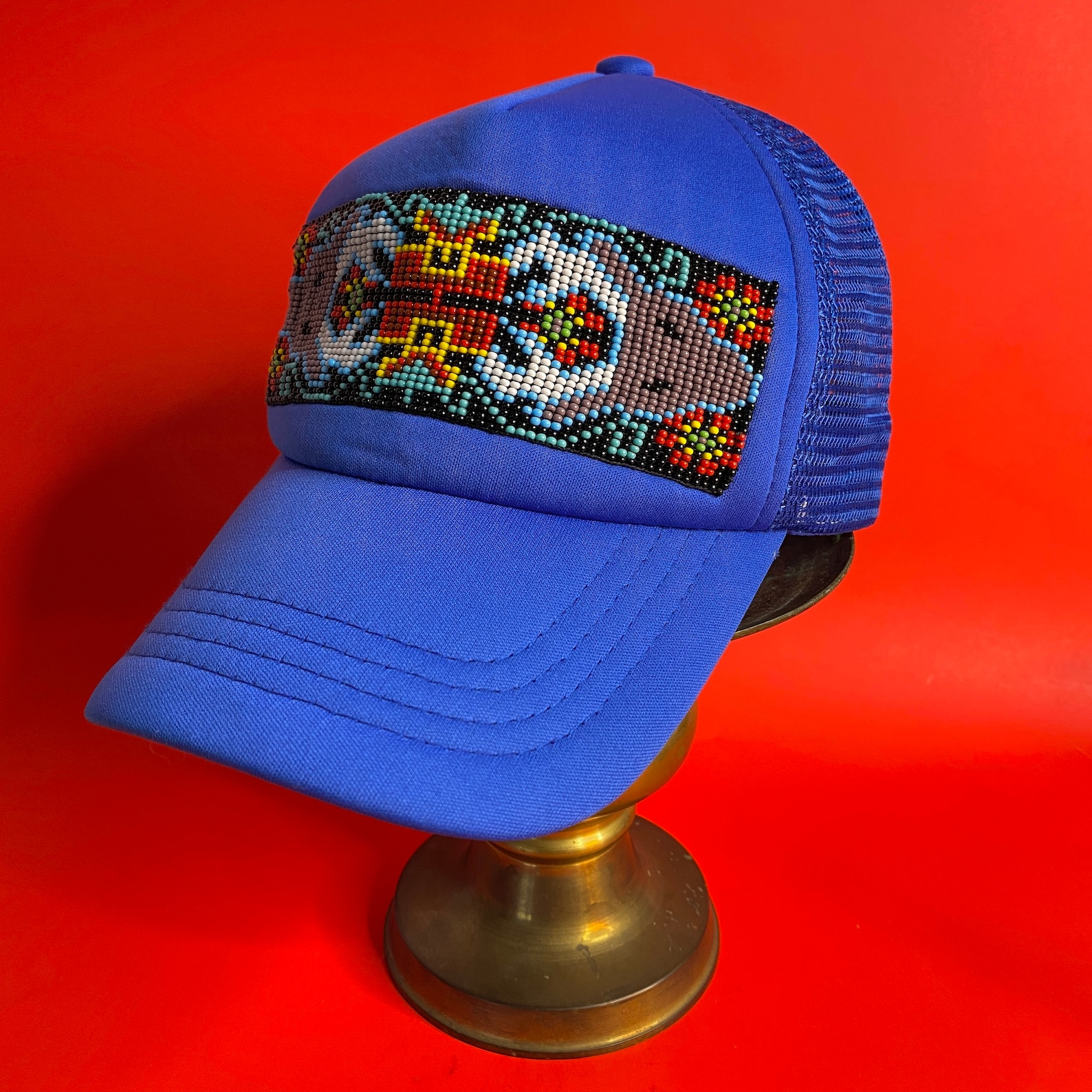 Mexican Baseball Cap with Shakira Beads Embroidered Cap | Etsy