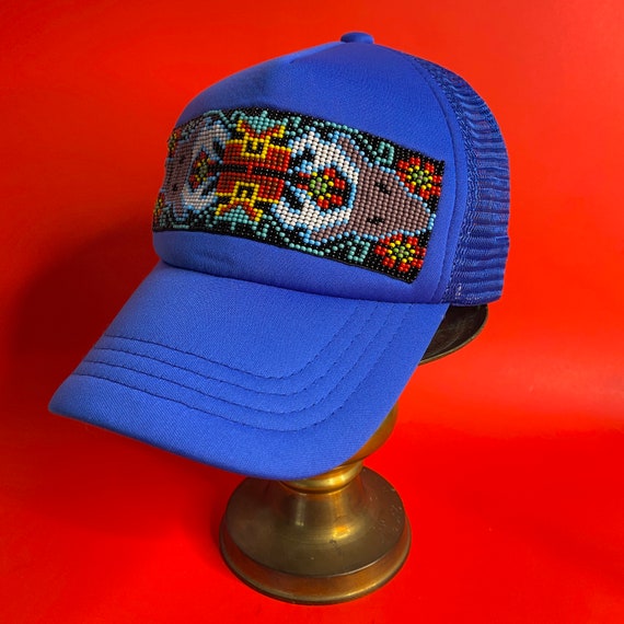 Mexican Baseball Cap with Shakira Beads Embroidered Cap Etsy