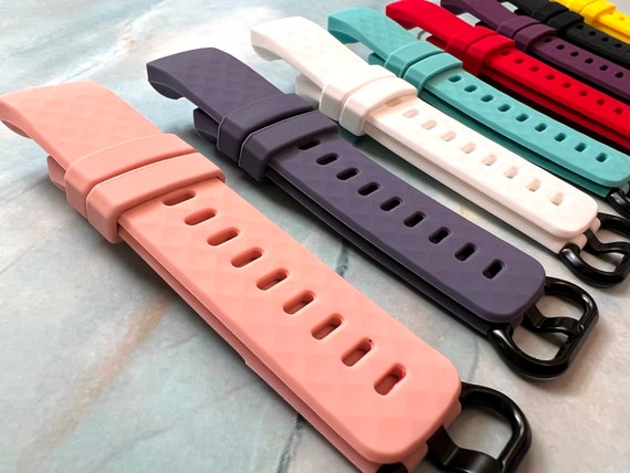 3PACK Fitbit Charge 2 Replacement Bracelet Watch Band Rate Fitness Silicon  Size Small