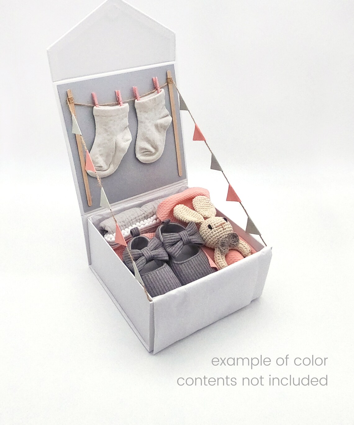 Baby Gift Box Personalized Baby Reveal Pregnancy Etsy