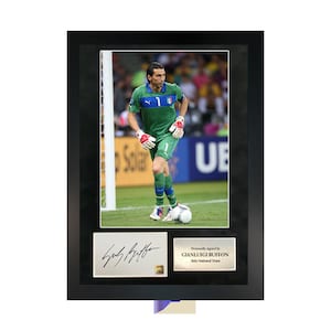 Gianluigi Buffon | A3 Hand-Signed Photo Frame W/ COA