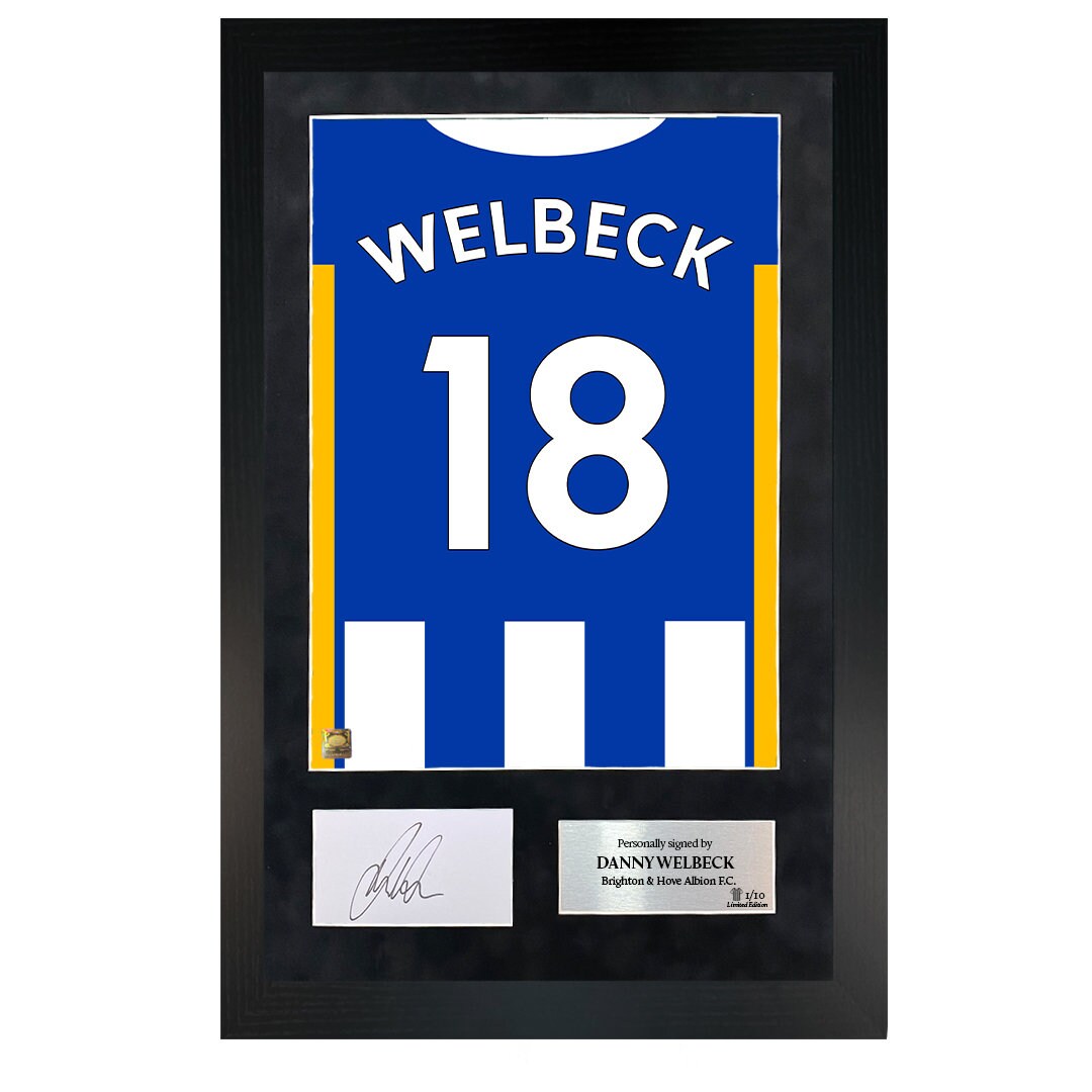 BRAIGHTON DANNY WELBECK autograph 25シリ BRAIGHTON DANNY WELBECK autograph 25シリ