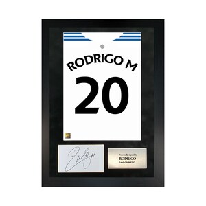 Rodrigo | Hand-Signed Shirt Back Poster Frame W/ COA