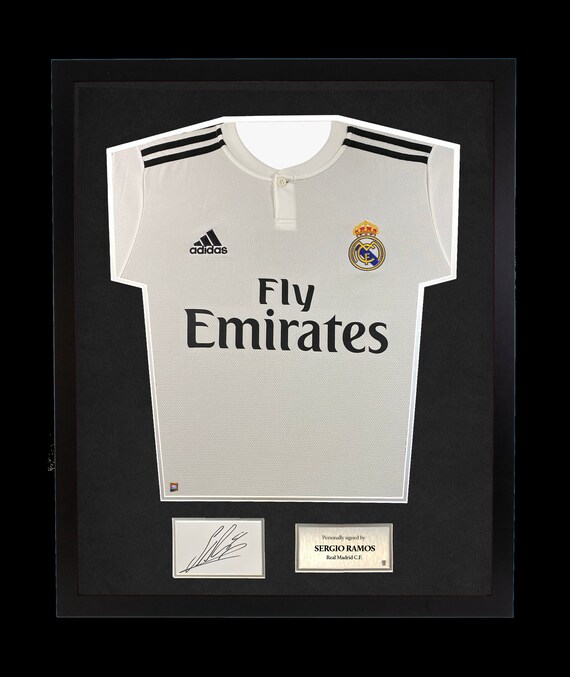 Maillot Du Real Madrid Dédicacé Par Sergio Ramos - Avec Certificat D'authenticité Beckett (COA)