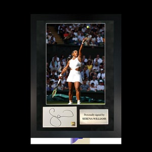 Serena Williams | A3 Hand-Signed Photo Frame W/ COA