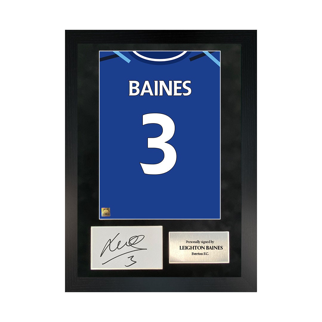 leighton baines signed shirt