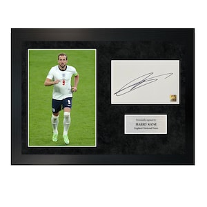 Harry Kane | A4 Hand-Signed Photo Frame W/ COA