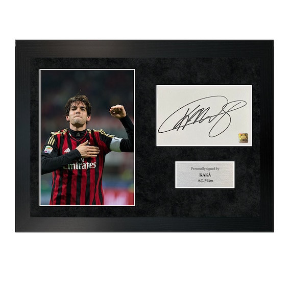 Kaká | A4 Hand-signed Photo Frame W/ COA - Etsy