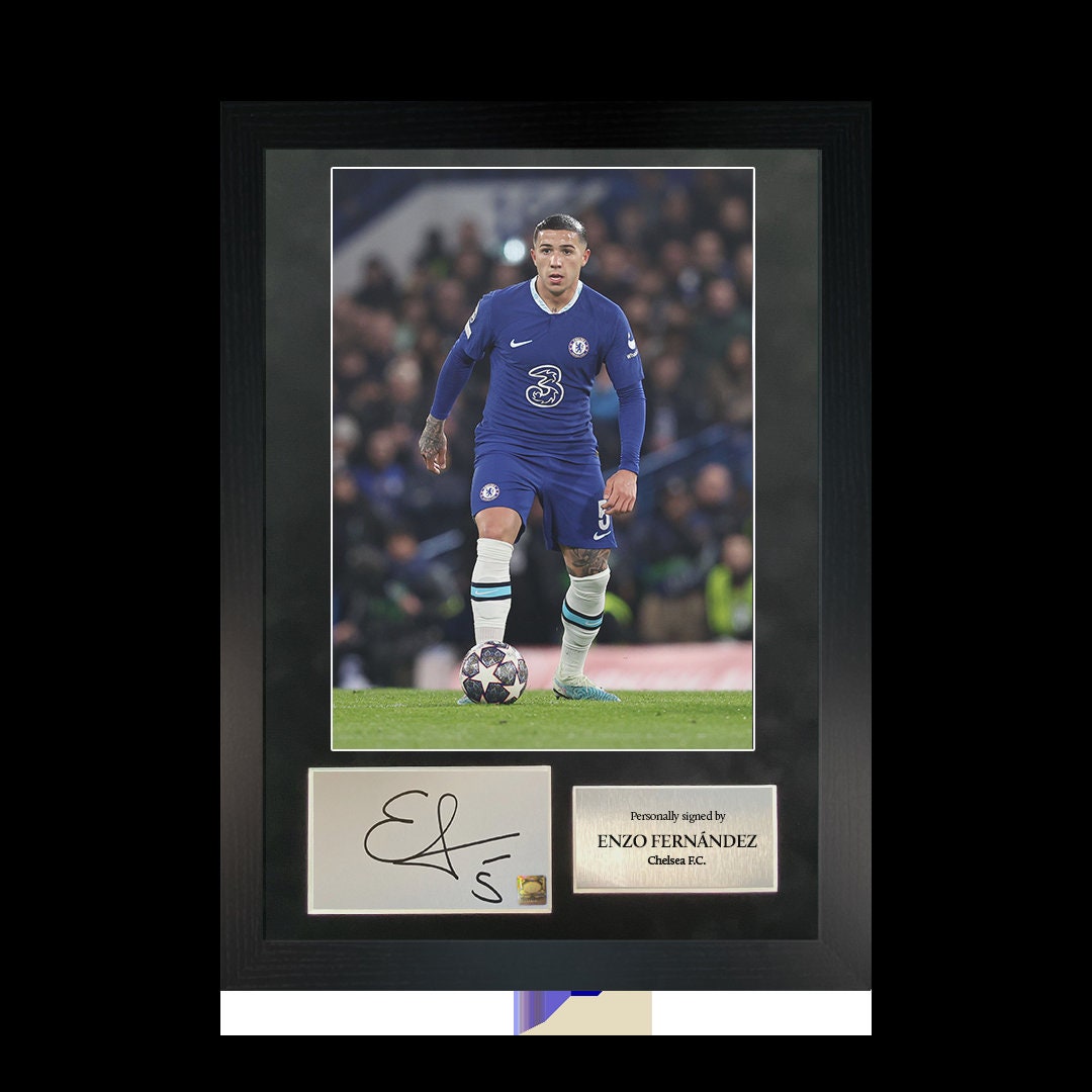 Enzo Fernández | A3 Hand-signed Photo Frame W/ COA - Etsy Enzo Fernández | A3 Hand-signed Photo Frame W/ COA - Etsy