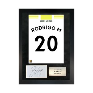 Rodrigo | Hand-Signed Shirt Back Poster Frame W/ COA