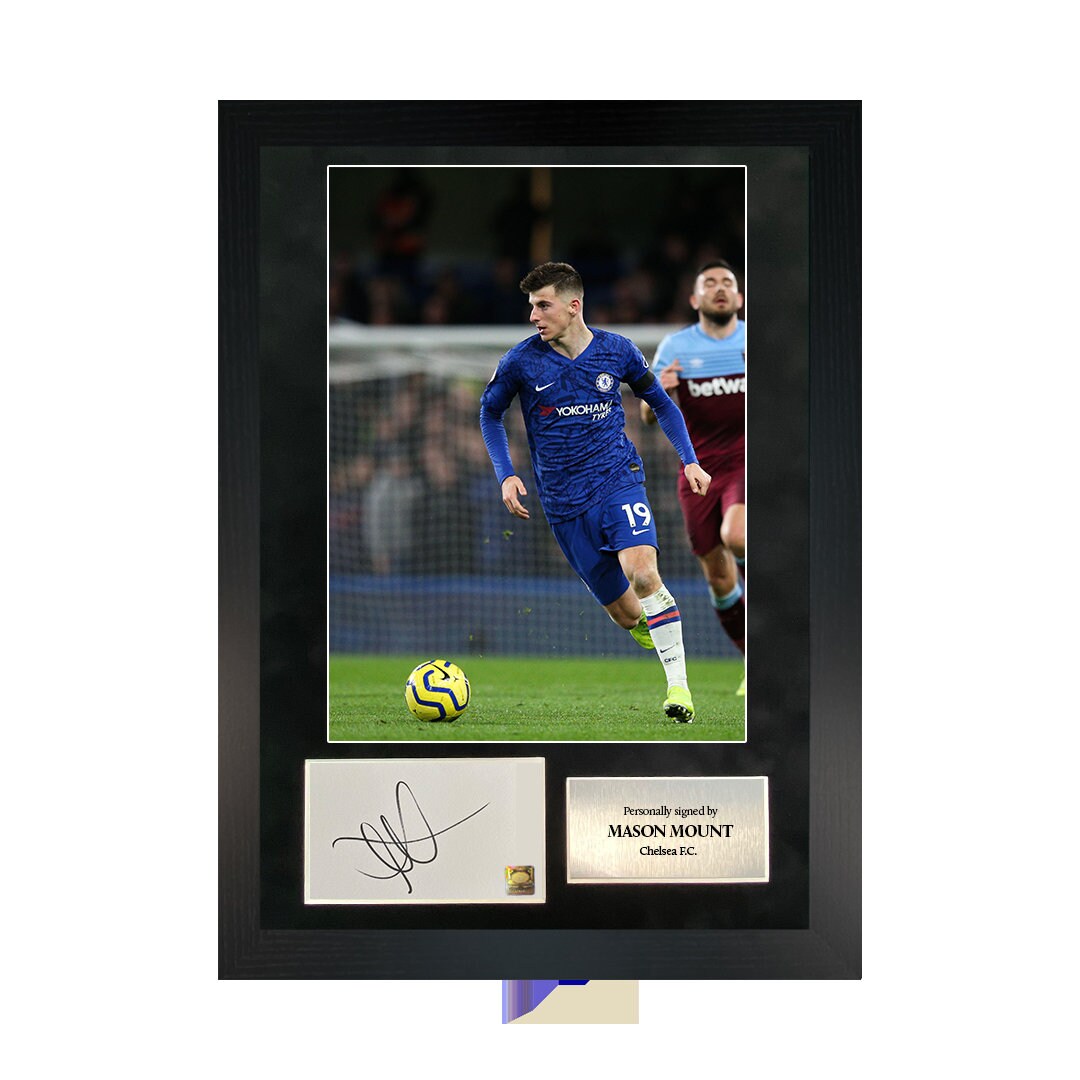 Mason Mount | A3 Hand-signed Photo Frame W/ COA - Etsy