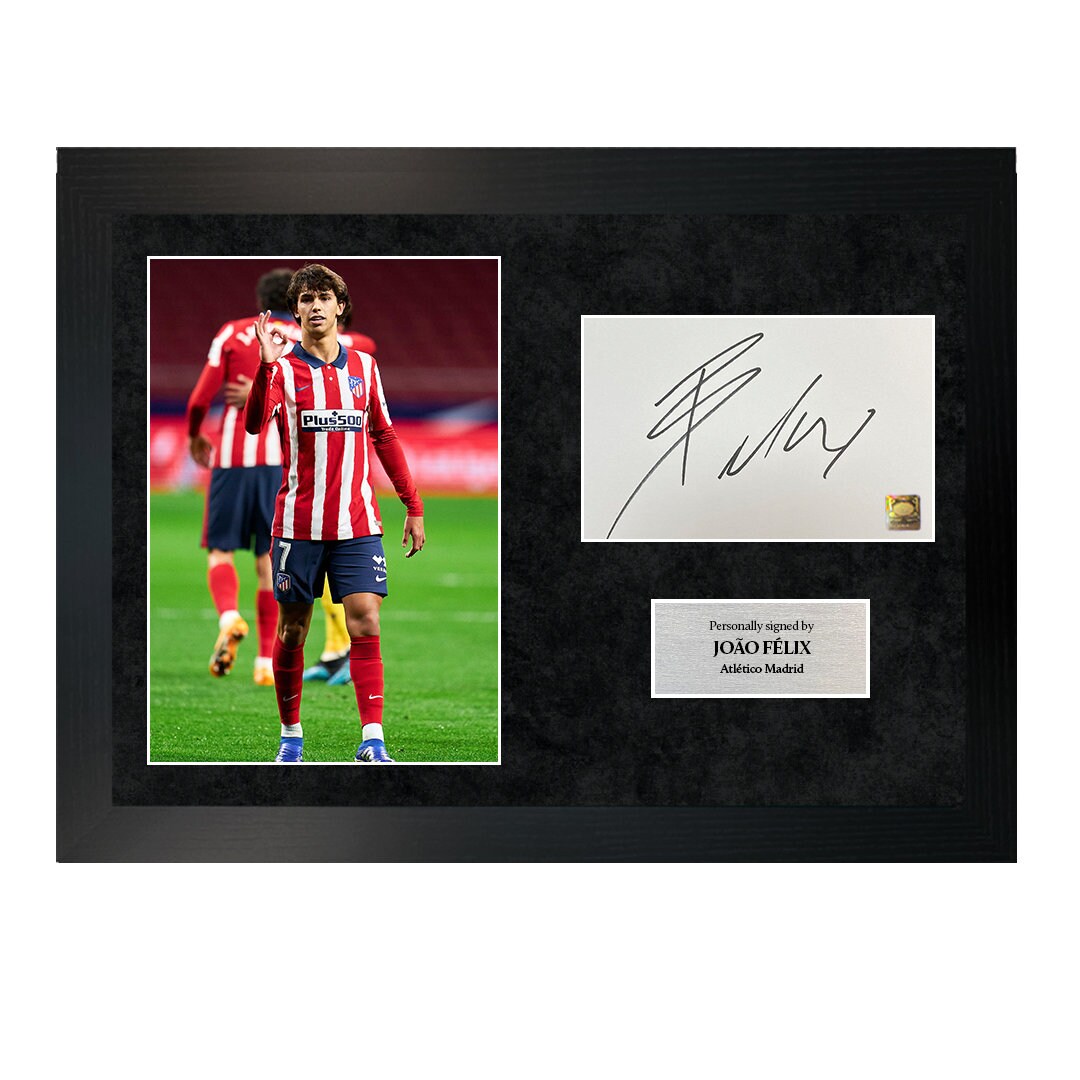 João Félix | A4 Hand-signed Photo Frame W/ COA - Etsy
