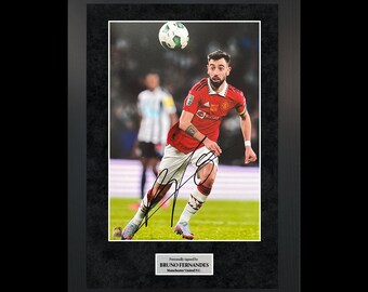 La maglia del Manchester United autografata da Bruno Fernandes con video prova