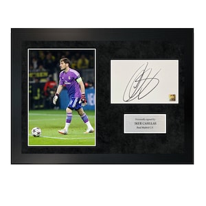Iker Casillas | A4 Hand-Signed Photo Frame W/ COA