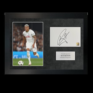 Richarlison | A4 Hand-Signed Photo Frame W/ COA