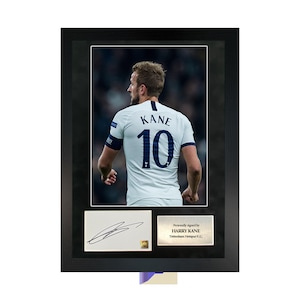 Harry Kane | A3 Hand-Signed Photo Frame W/ COA