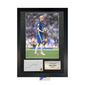 Jorginho | A3 Hand-Signed Photo Frame W/ COA