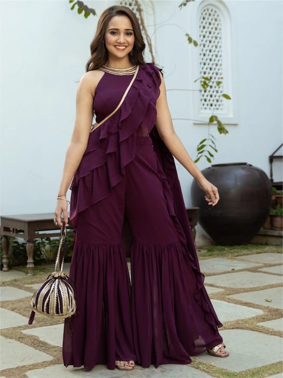 Buy Indo Western Sarees for Women Online in India | Libas